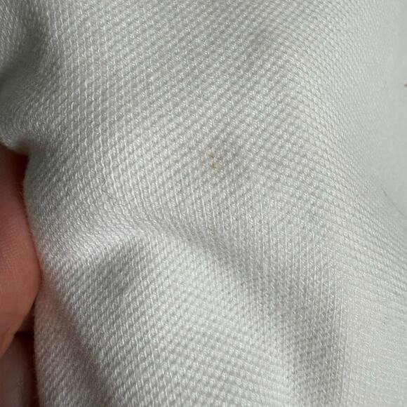 Ralph Lauren White Short Sleeve Embroidered Logo Sporty Polo Shirt Mini Dress XL - Picture 9 of 9